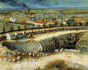 文森特 威廉 梵高 : 巴黎郊外